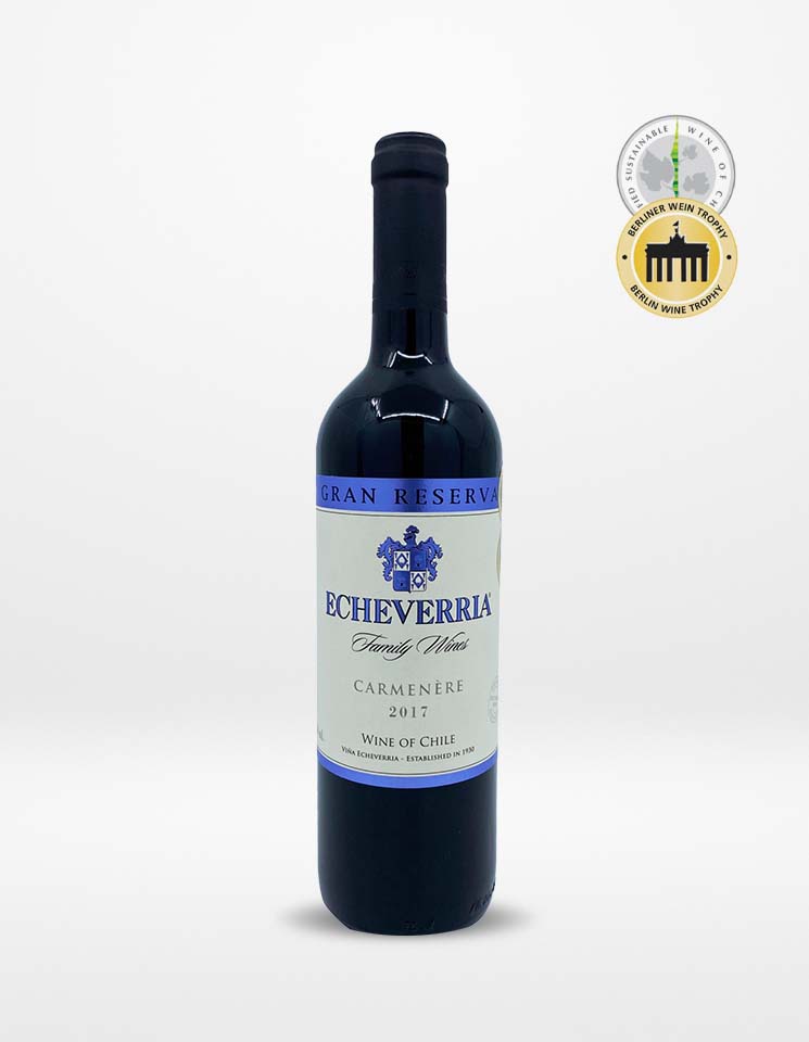 2018 Echeverria Carmenère Gran Reserva