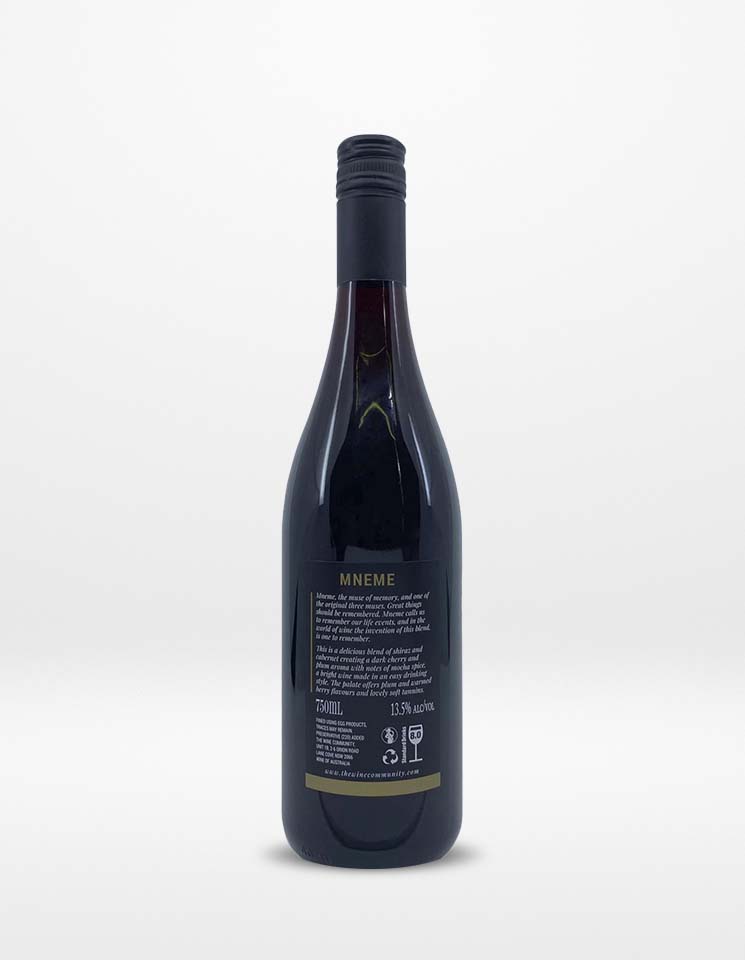 2019 The Muse Series - Mneme, Shiraz & Cabernet Sauvignon