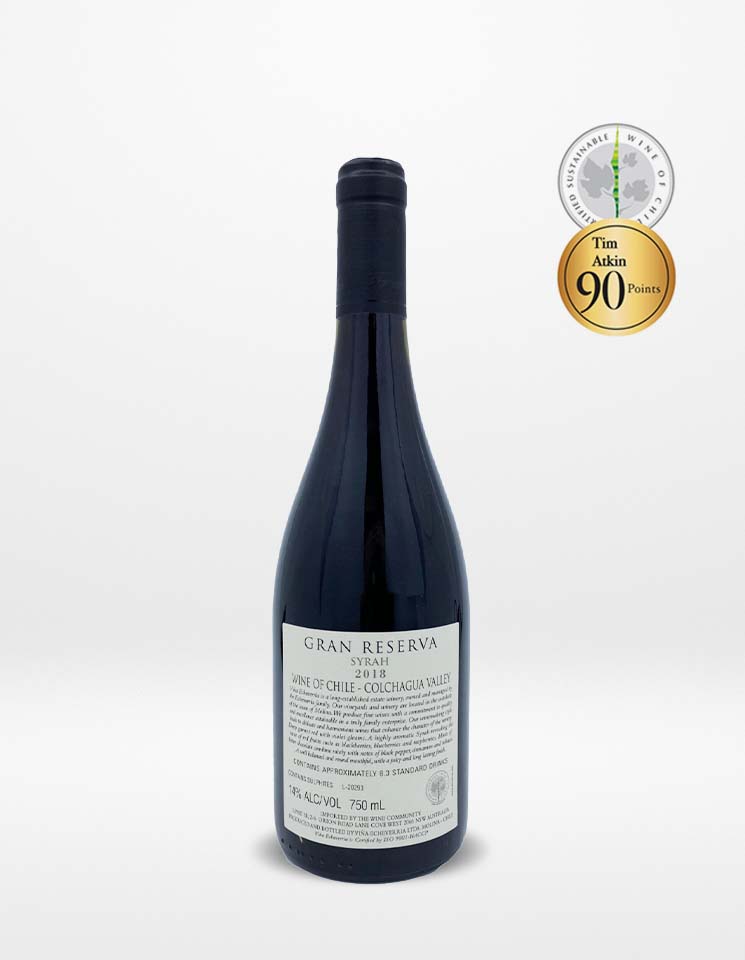 2018 Echeverria Syrah Gran Reserva