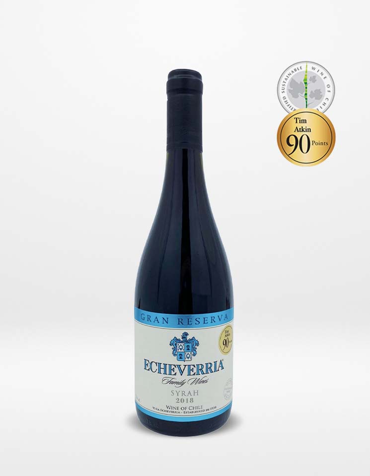 2018 Echeverria Syrah Gran Reserva