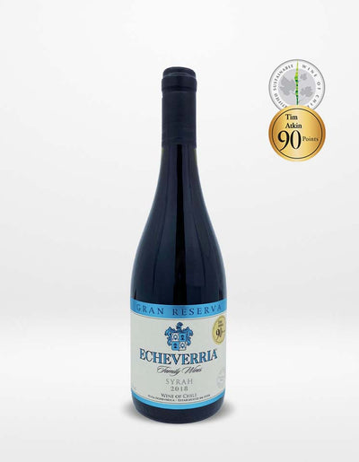 2018 Echeverria Syrah Gran Reserva